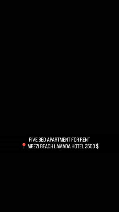 5 Bedrooms Apartment for Rent in MBEZI BEACH LAMADA HOTEL, Dar Es Salaam 5 Bedrooms Apartment for Rent in MBEZI BEACH LAMADA HOTEL, Dar Es Salaam