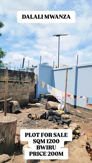 Plot for sale in Bwiru, Mwanza sqm 1400