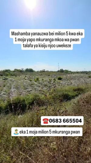 Shamba linauzwa Kisiju, Pwani (54 acre)
