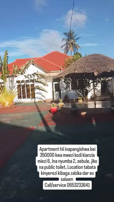 2 Bedrooms Apartment for Rent in tabata kinyerezi kibaga zabika, Dar Es Salaam