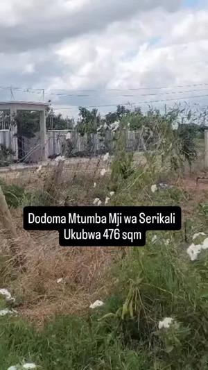 Residential Plot for Sale in Mtumba Mji Wa Serikali, Dodoma (476 sqm)