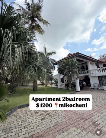 Apartment ya vyumba viwili inapangishwa Mikocheni, Dar Es Salaam Apartment ya vyumba viwili inapangishwa Mikocheni, Dar Es Salaam