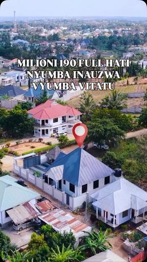 Nyumba ya vyumba vitatu inauzwa Madale Kisauke, Dar Es Salaam (400 sqm) Nyumba ya vyumba vitatu inauzwa Madale Kisauke, Dar Es Salaam (400 sqm)