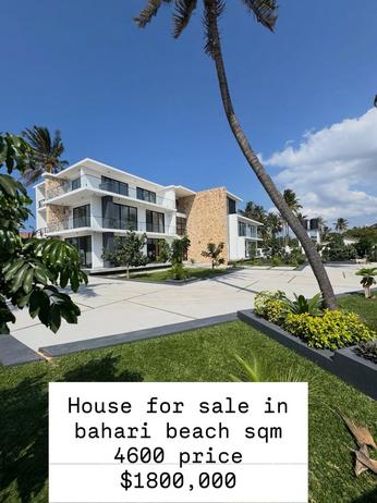 Nyumba inauzwa Bahari Beach, Dar Es Salaam (4600 sqm) Nyumba inauzwa Bahari Beach, Dar Es Salaam (4600 sqm)