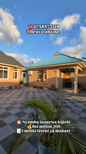 Nyumba ya vyumba vitano inauzwa Mtoni Kijichi Ushwani, Dar Es Salaam