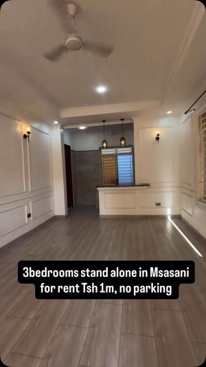 Nyumba ya vyumba vitatu inapangishwa Msasani, Dar Es Salaam Nyumba ya vyumba vitatu inapangishwa Msasani, Dar Es Salaam