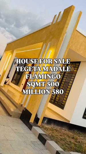 3 Bedrooms House for Sale in Madale Flamingo, Dar Es Salaam (500 sqm)