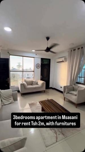 Apartment (Furnished) ya vyumba vitatu inapangishwa Msasani Beach, Dar Es Salaam Apartment (Furnished) ya vyumba vitatu inapangishwa Msasani Beach, Dar Es Salaam