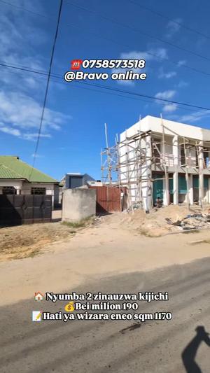 Nyumba ya vyumba vinne inauzwa Mtoni Kijichi, Dar Es Salaam (1170 sqm)