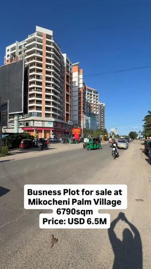 Kiwanja (Commercial Plot) kinauzwa Mikocheni Palm Village, Dar Es Salaam (6790 sqm)