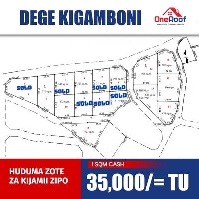 Residential Plot for Sale in Kigamboni, Dar Es Salaam Residential Plot for Sale in Kigamboni, Dar Es Salaam