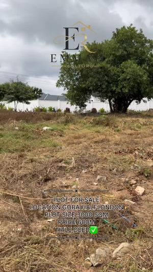 Plot for sale in Goba Halflondon, Dar Es Salaam sqm 3000 Plot for sale in Goba Halflondon, Dar Es Salaam sqm 3000