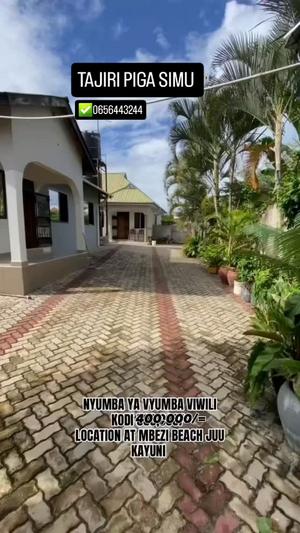 Nyumba ya vyumba viwili inapangishwa Mbezi Beach Makonde, Dar Es Salaam