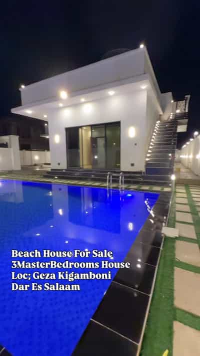 Nyumba ya vyumba vitatu inauzwa Geza Juu Kigamboni, Dar Es Salaam (600 sqm)