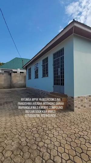 2 Bedrooms House for Rent in Moshono Baraa, Arusha