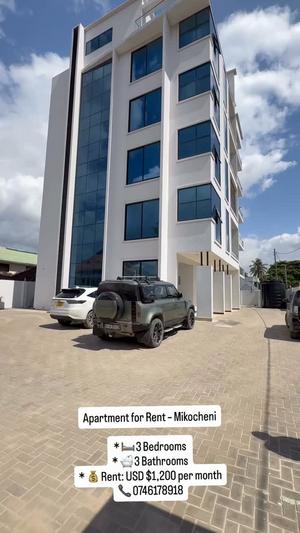 3 Bedrooms Apartment for Rent in Mikocheni, Dar Es Salaam