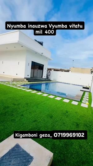 Nyumba ya vyumba vitatu inauzwa Geza Wilayani Kigamboni, Dar Es Salaam (500 sqm)