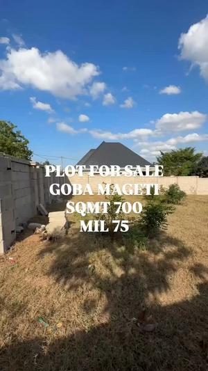 Kiwanja kinauzwa Goba Mageti, Dar Es Salaam (700 sqm)
