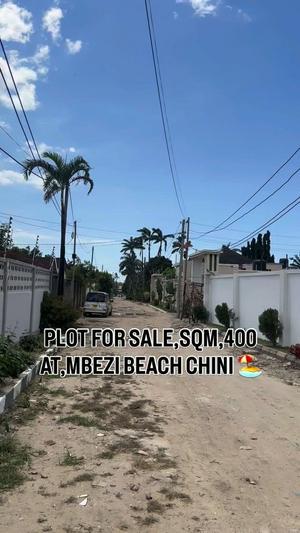 Plot for sale in Mbezi Beach Chini, Dar Es Salaam sqm 400 Plot for sale in Mbezi Beach Chini, Dar Es Salaam sqm 400