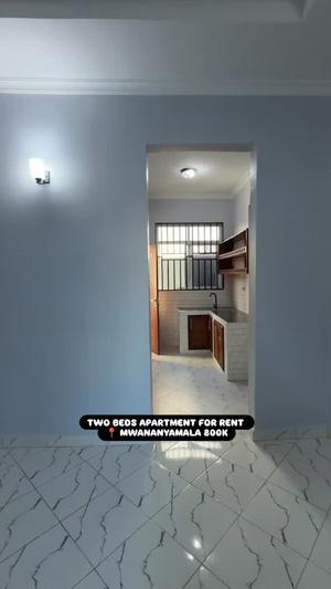 Apartment ya vyumba viwili inapangishwa Mwananyamala, Dar Es Salaam