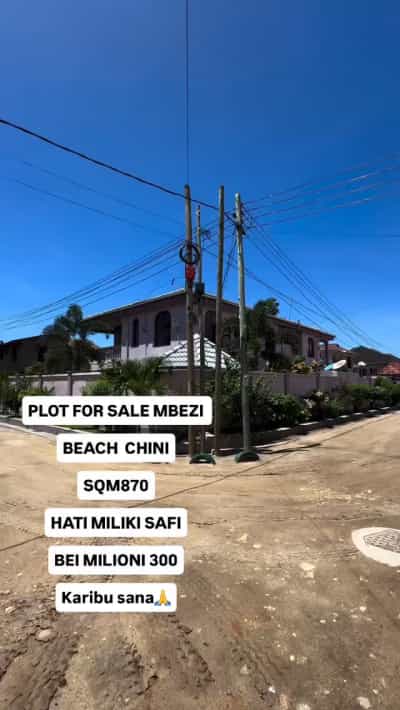 Kiwanja kinauzwa Mbezi Beach, Dar Es Salaam (870 sqm) Kiwanja kinauzwa Mbezi Beach, Dar Es Salaam (870 sqm)