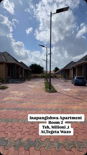 Apartment ya vyumba viwili inapangishwa Tegeta Wazo, Dar Es Salaam