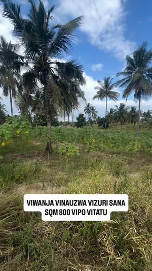 Kiwanja kinauzwa Dar Es Salaam (800 sqm) Kiwanja kinauzwa Dar Es Salaam (800 sqm)
