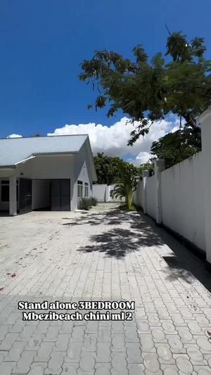 Nyumba ya vyumba vitatu inapangishwa Mbezi Beach Chini, Dar Es Salaam