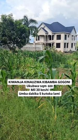 Residential Plot for Sale in Kibamba Gogoni, Dar Es Salaam (700 sqm)
