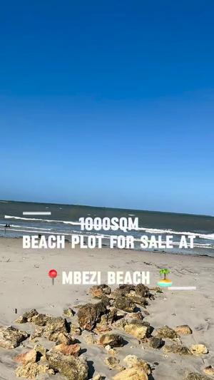 Beach Plot kinauzwa Mbezi Beach Kidimbwi, Dar Es Salaam (1000 sqm)