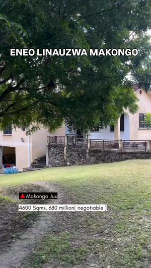 Nyumba ya vyumba vinne inauzwa Makongo Juu, Dar Es Salaam (4600 sqm) Nyumba ya vyumba vinne inauzwa Makongo Juu, Dar Es Salaam (4600 sqm)