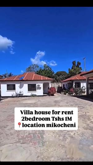 Villa ya vyumba viwili inapangishwa Mikocheni, Dar Es Salaam Villa ya vyumba viwili inapangishwa Mikocheni, Dar Es Salaam