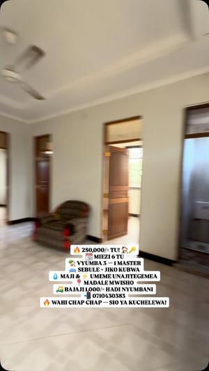 3 Bedrooms House for Rent in Madale Mwisho, Dar Es Salaam