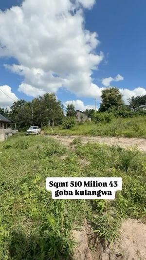 Plot for sale in Goba Kulangwa, Dar Es Salaam sqm 510