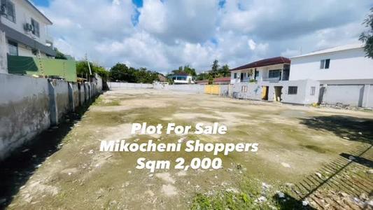 Kiwanja kinauzwa Mikocheni, Dar Es Salaam sqm 2000 Kiwanja kinauzwa Mikocheni, Dar Es Salaam sqm 2000