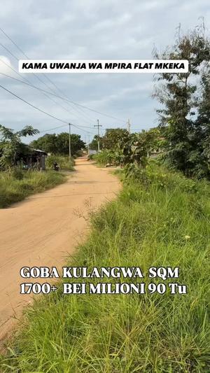 Kiwanja kinauzwa Goba Kulangwa, Dar Es Salaam (1700 sqm)