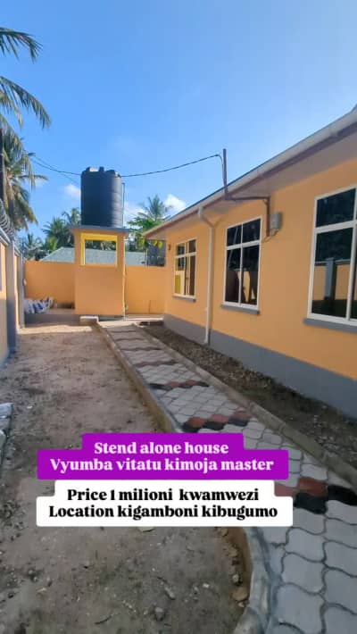 Nyumba inapangishwa Kigamboni, Dar Es Salaam