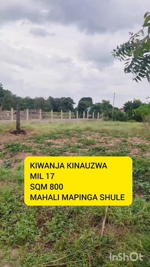 Plot for sale in Mapinga Shule, Pwani sqm 800 Plot for sale in Mapinga Shule, Pwani sqm 800