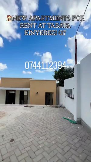 2 Bedrooms Apartment for Rent in Tabata Kinyerezi G7, Dar Es Salaam