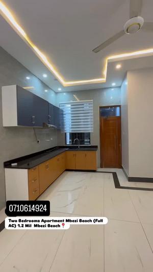 Apartment ya vyumba viwili inapangishwa Mbezi Beach, Dar Es Salaam