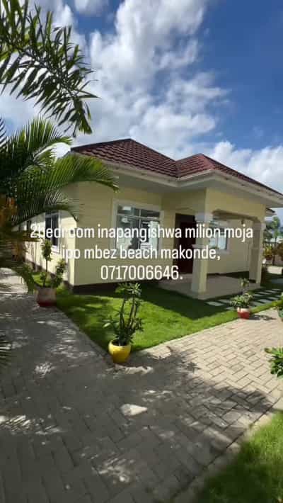Nyumba ya vyumba viwili inapangishwa Mbezi Beach Makonde, Dar Es Salaam