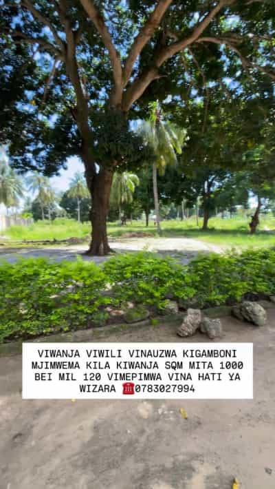 Kiwanja kinauzwa Kigamboni Mjimwema, Dar Es Salaam (1000 sqm)