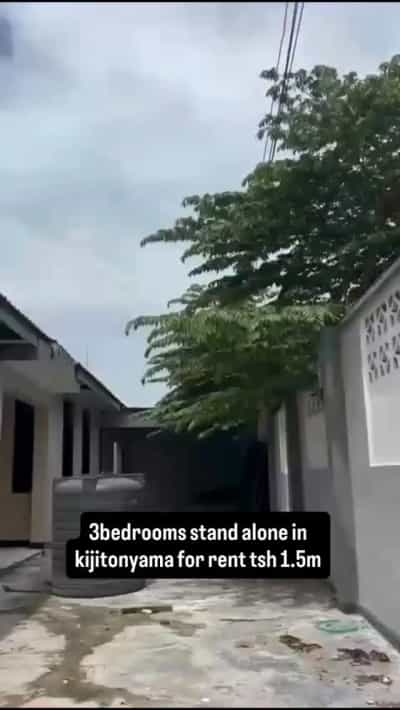 Nyumba ya vyumba vitatu inapangishwa Kijitonyama, Dar Es Salaam