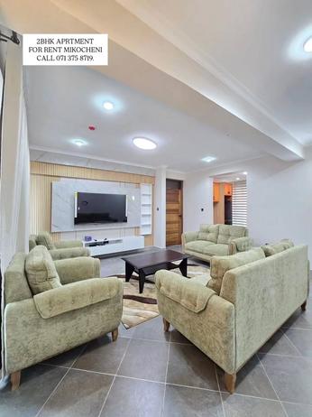 Apartment (Furnished) ya vyumba viwili inapangishwa Mikocheni B, Dar Es Salaam
