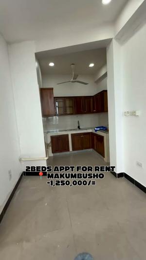 Apartment ya vyumba viwili inapangishwa Makumbusho, Dar Es Salaam