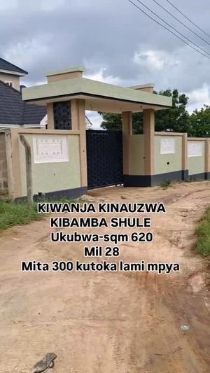 Kiwanja kinauzwa Kibamba Shule, Dar Es Salaam (620 sqm)