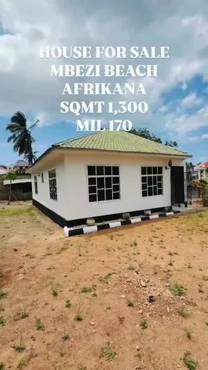 2 Bedrooms House for Sale in Mbezi Beach Africana, Dar Es Salaam (1300 sqm)