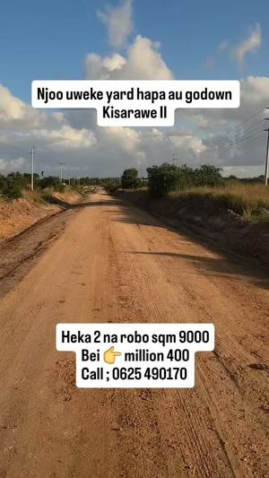 Kiwanja kinauzwa Kigamboni Kisarawe II, Dar Es Salaam sqm 9000