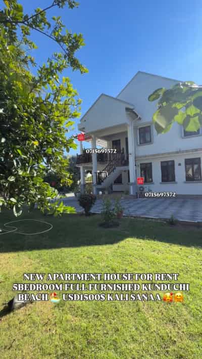 Apartment (Furnished) ya vyumba vitano inapangishwa Kunduchi Beach, Dar Es Salaam