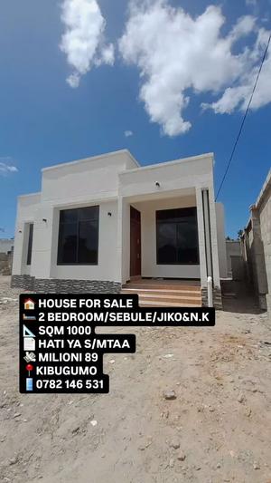 2 Bedrooms House for Sale in Kibugumo, Dar Es Salaam (1000 sqm) 2 Bedrooms House for Sale in Kibugumo, Dar Es Salaam (1000 sqm)
